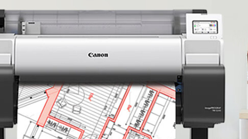 佳能Canon茶包棉纸打印机TM-5240/5240MFP/5250/5250MFP/5300/5350MFP/5340蓝图晒图绘图仪CAD设计图纸