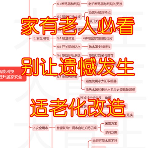 家有老人必看，别让遗憾发生，有些事不做，可能会后悔一辈子。适老化改造、居家安全升级全攻略