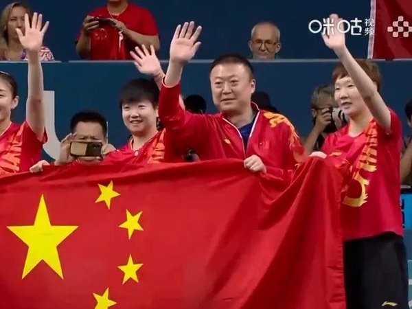 中国乒乓女团，巴黎奥运再夺金！乒乓球拍配置分享