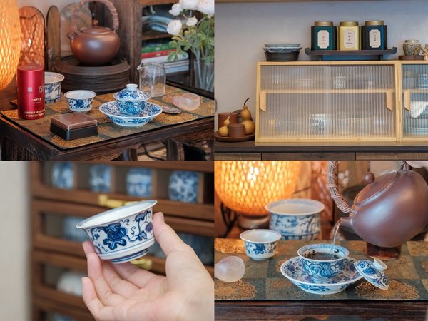 申时茶｜一起来布置茶桌呀｜三鹤龙团