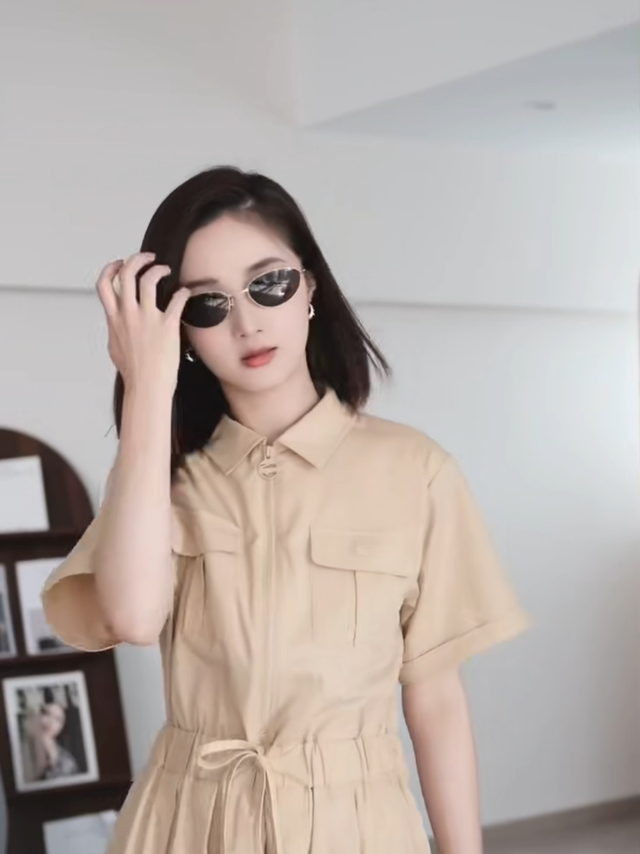 法国鳄鱼女士POLO裙试穿分享