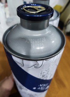 超低价购得蓝带原浆啤酒980ml品尝