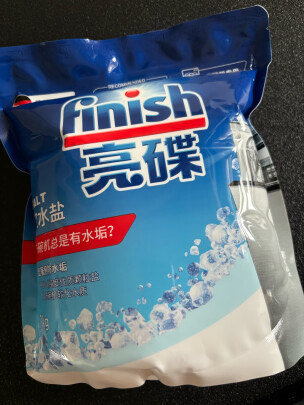 亮碟软水盐，让洗碗更轻松！