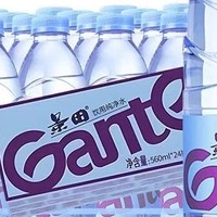 景田纯净水，560ml*24小瓶装，户外旅行好伴侣