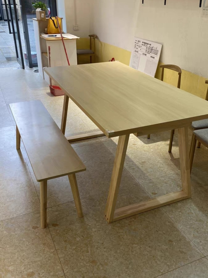 大长餐桌客厅家用桌椅组合