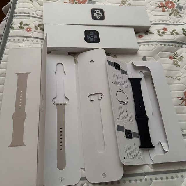 小妹大学开学了，送她apple watch se