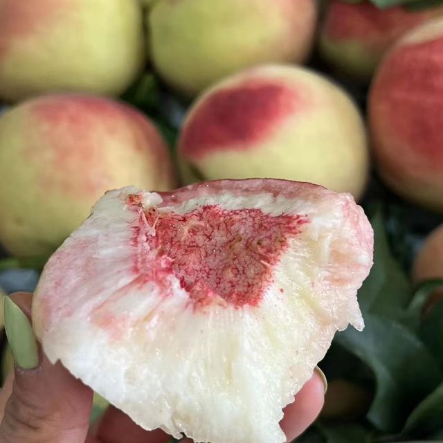 离核的桃子，嘎嘎好吃