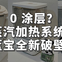 全玻璃0 涂层？蒸汽加热系统？蓝宝 2024 全新蒸汽破壁机能不能打？