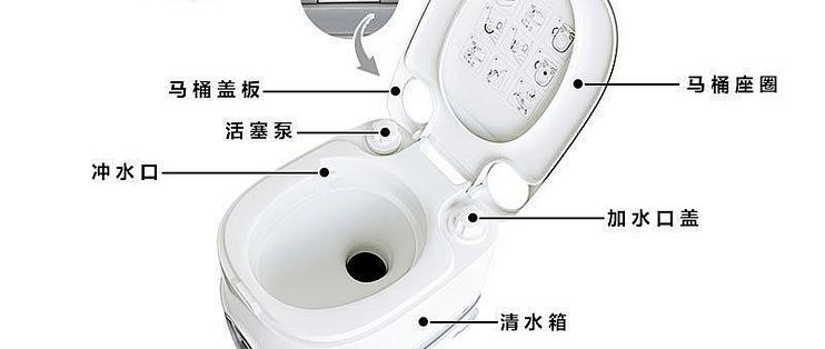 freucamp福莱康普露营房车移动马桶