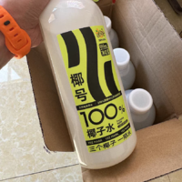 椰号100%椰子水999ml*6瓶天然电解质水三个椰子一瓶水