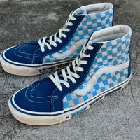 Vans SK8-Hi克莱因蓝棋盘格：青春活力与经典复古的完美融合