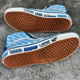 Vans SK8-Hi克莱因蓝棋盘格：青春活力与经典复古的完美融合