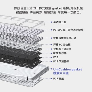 首发499元，自研一体缓震大中底：罗技琥珀系列 K98M AI客制化无线机械键盘上架