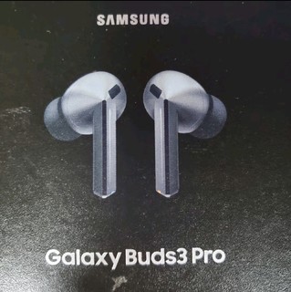 三星Galaxy Buds3 Pro 智能降噪蓝牙耳机/无线运动游戏耳机/自适应主动降噪/增强型双路扬声器 星际银