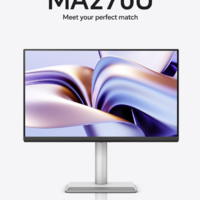 明基全新 MA270U 27 英寸 4K 显示器上市：专为苹果 iKeyboard 优化，首发 4399 元