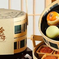 金炉子 竹韵月饼礼盒：10种14件，传统与创新的融合