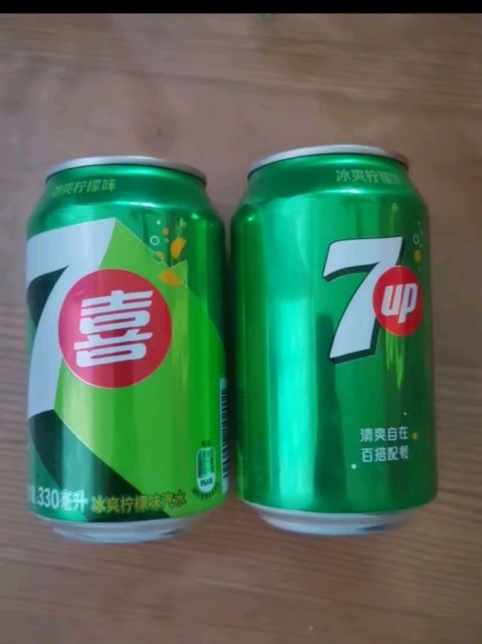 百事可乐七喜7up柠檬味可乐汽水碳酸饮料整箱330ml24听百事出品