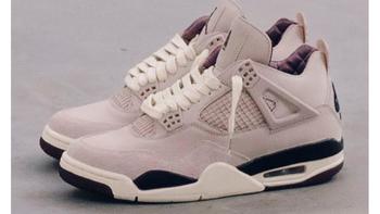 A Ma Maniére x Air Jordan 4「Fossil Stone」亮相：奢华与街头完美融合