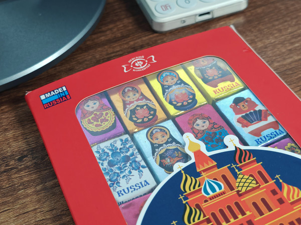 涅夫斯基巧克力米娅套娃小块儿看起来非常精致