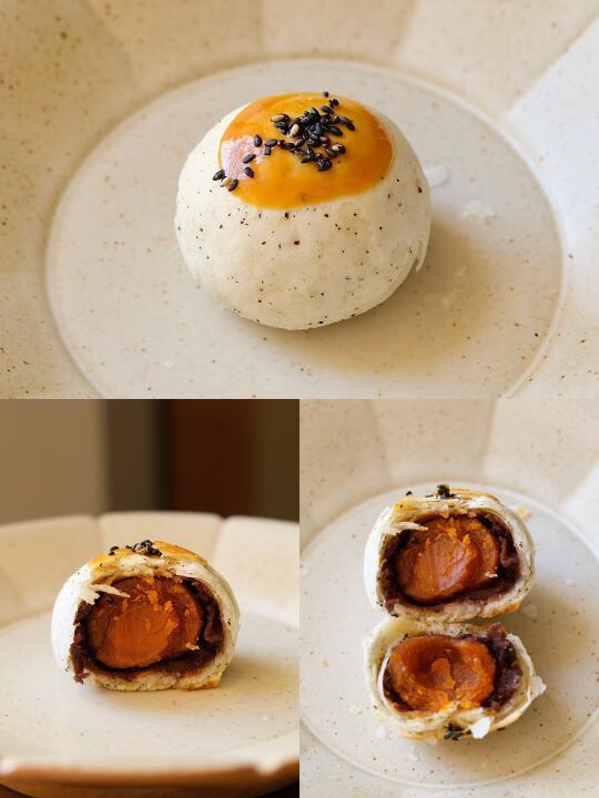 我愿称最强烫面蛋黄酥配方！新手姐妹放心做～