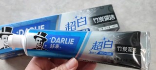 DARLIE好来【白鹿推荐】99%纯度小苏打超白密泡牙膏温和亮白去牙渍190g