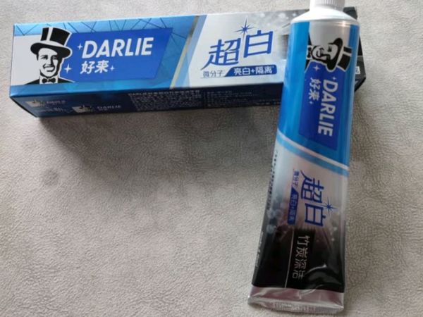 DARLIE好来【白鹿推荐】99%纯度小苏打超白密泡牙膏温和亮白去牙渍190g