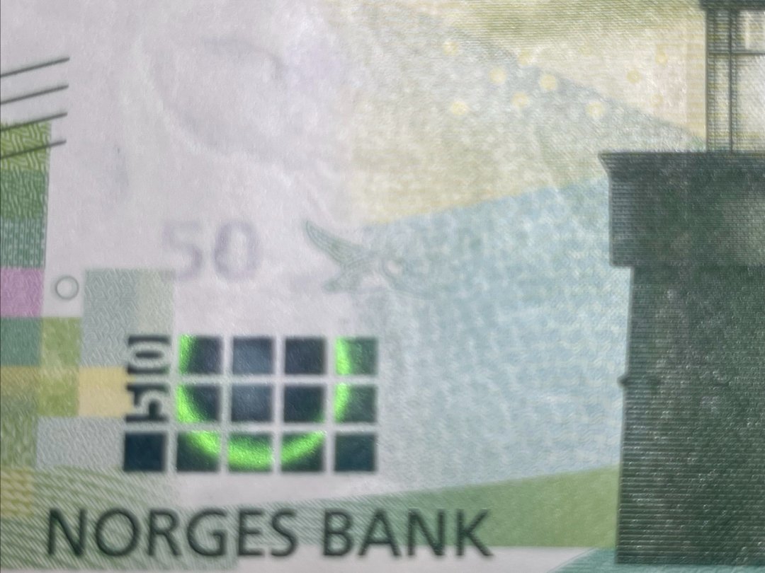 世界上最美的纸币，挪威克朗1：50克朗_什么值得买