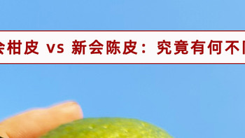 🍊新会柑皮vs新会陈皮：究竟有何不同？🍹