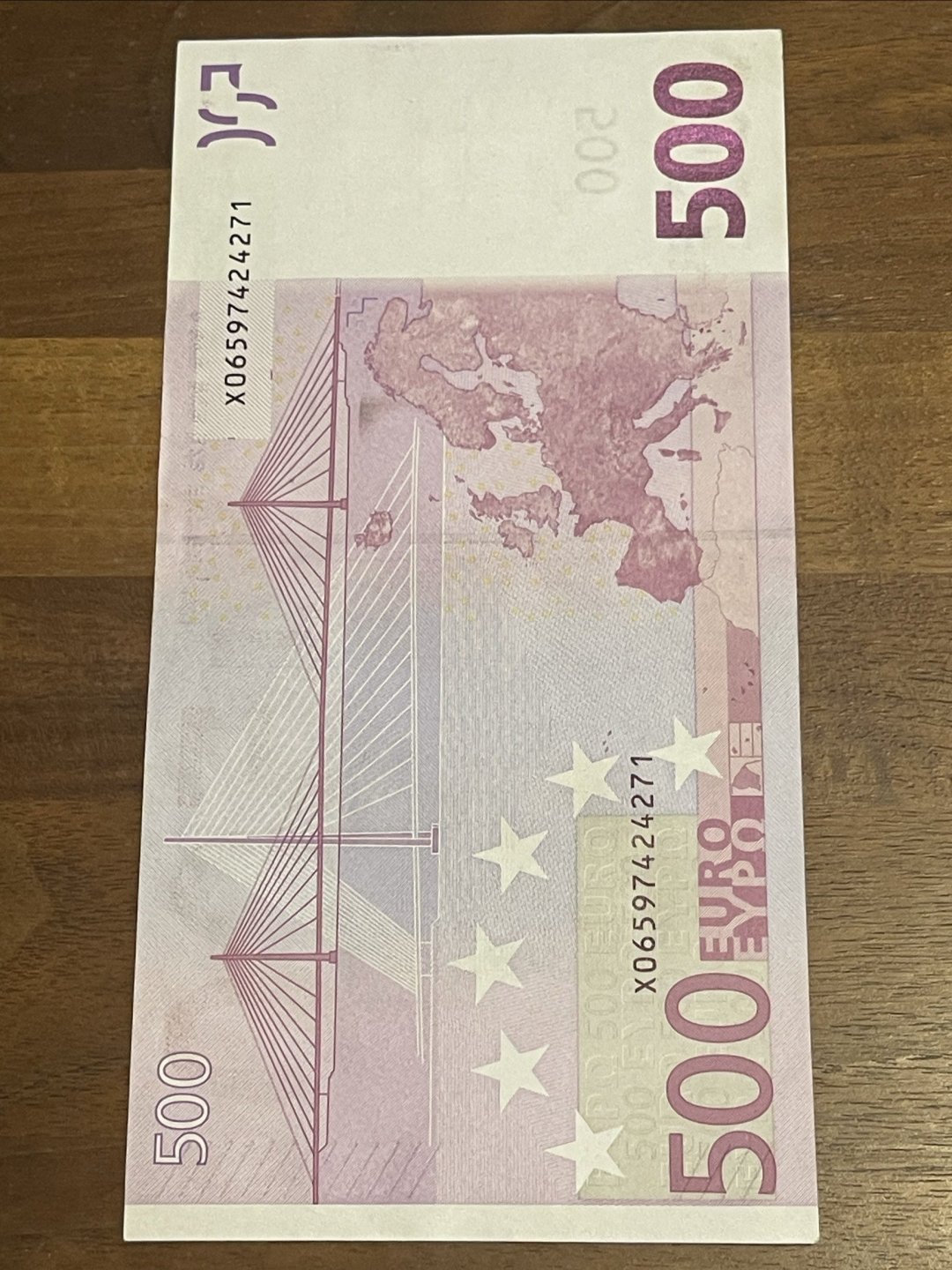 不再发行的绝版大钞，500欧元_什么值得买