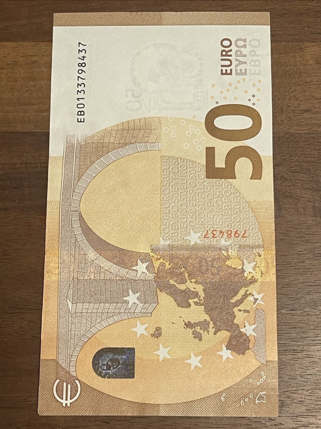 流通国家最多的纸币欧元4: 50欧元_什么值得买