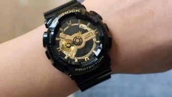 卡西欧G-SHOCK黑金表，让男友瞬间变潮男！