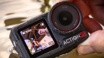 DJI Osmo Action 5 Pro升级OLED屏幕，4K120p画质惊艳！