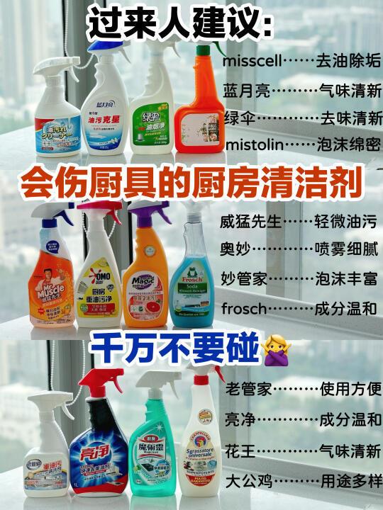 真的跪服！做功课入的新品厨房清洁剂的香！