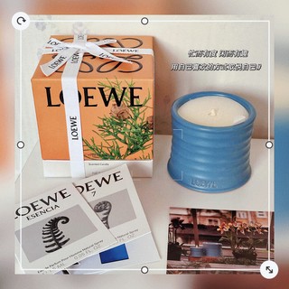 LOEWE柏树球香薰蜡烛：木质香气，营造氛围