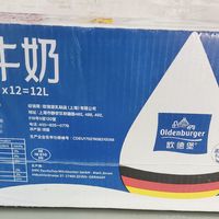 购买了欧德堡（Oldenburger）全脂纯牛奶1L*12整箱