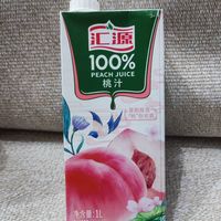 6块多的汇源100%桃汁