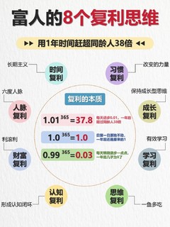 富人的8个复利思维❗️普通人一定要mark