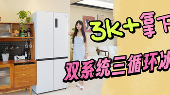 3000+入手双系统三循环冰箱！新家的第一台大家电，我选择了TCL T9 Pro双系统平嵌冰箱