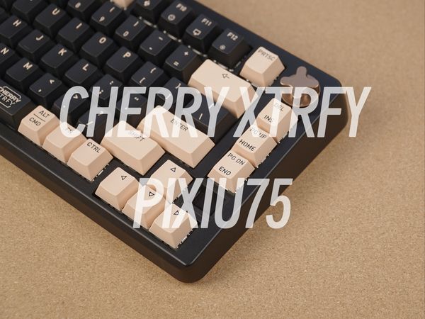 CHERRY XTRFY的第一把客制化键盘，PIXIU75三模热插拔键盘，国潮来袭！