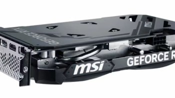 微星（MSI）万图师GeForce RTX 4060 VENTUS 2X BLACK 8G OC：性能与设计兼具