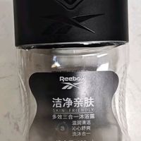 REEBOK锐步 男士沐浴露洗发水洗面奶三效合一  洁净亲肤100ml