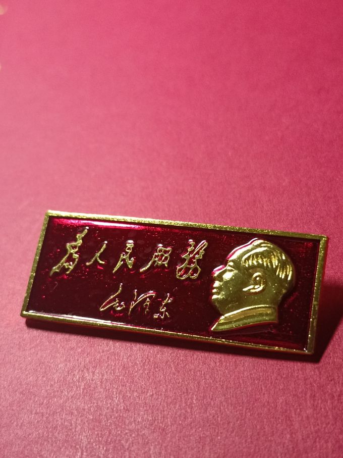 66元入手一个为人民服务奖章