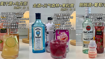 鸡尾酒调制配方大全，6分钟学会在家调酒