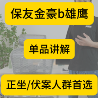 【保友金豪b雄鹰】单品讲解（最新）正坐/伏案人群首选