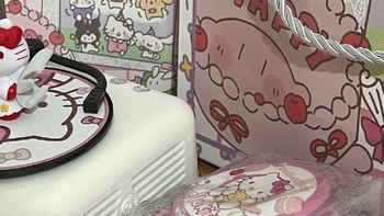 Hello Kitty迷必看！超萌唱片机蓝牙音箱，音乐与可爱的完美结合