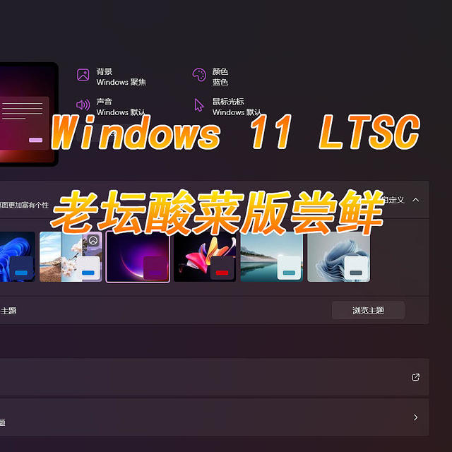 这几天没有折腾飞牛NAS，全是老坛酸菜闹的（记win11 LTSC安装）