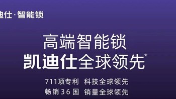 凯迪仕 智能门锁：科技守护，便捷之选