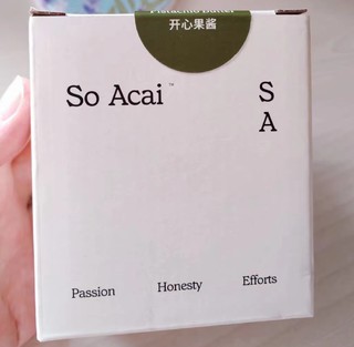 SO ACAI开心果酱：健康美味，丰富风味