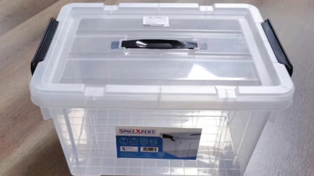 SPACEXPERT 20L衣物收纳箱：结实耐用，居家收纳