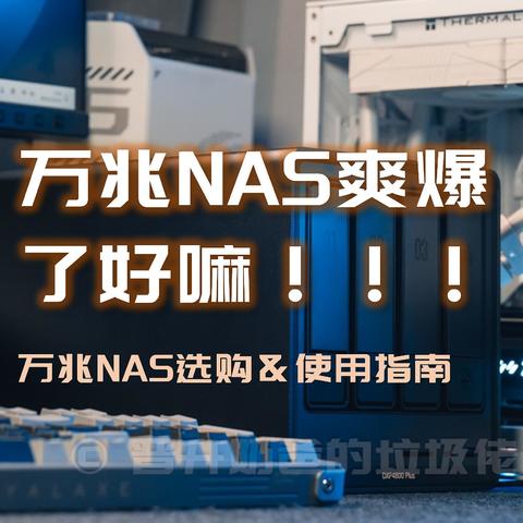 万兆真香警告！大型工程文件在线编/剪辑，3A大作存NAS里|绿联DXP 4800 Plus